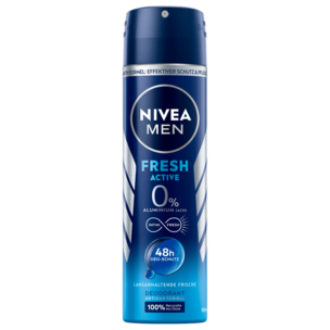 NIVEA Men Deospray Fresh Active Spray 72h ohne Aluminium 150ml